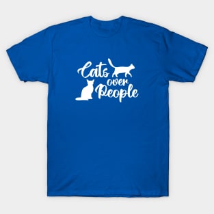 Cats over People T-Shirt